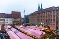 View of the Christkindlesmarkt, Nuremberg